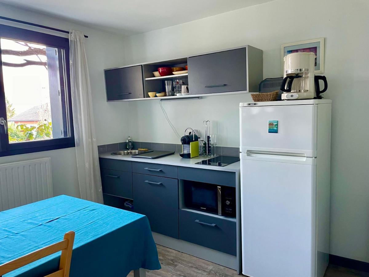 Appartement Independant 30 M² A 500M Du Lac, 2 Velos Et Parking Fournis Sévrier Εξωτερικό φωτογραφία