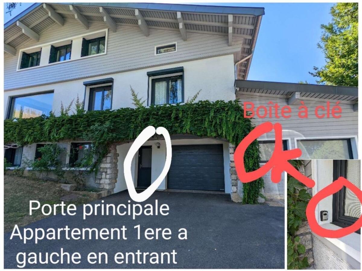 Appartement Independant 30 M² A 500M Du Lac, 2 Velos Et Parking Fournis Sévrier Εξωτερικό φωτογραφία