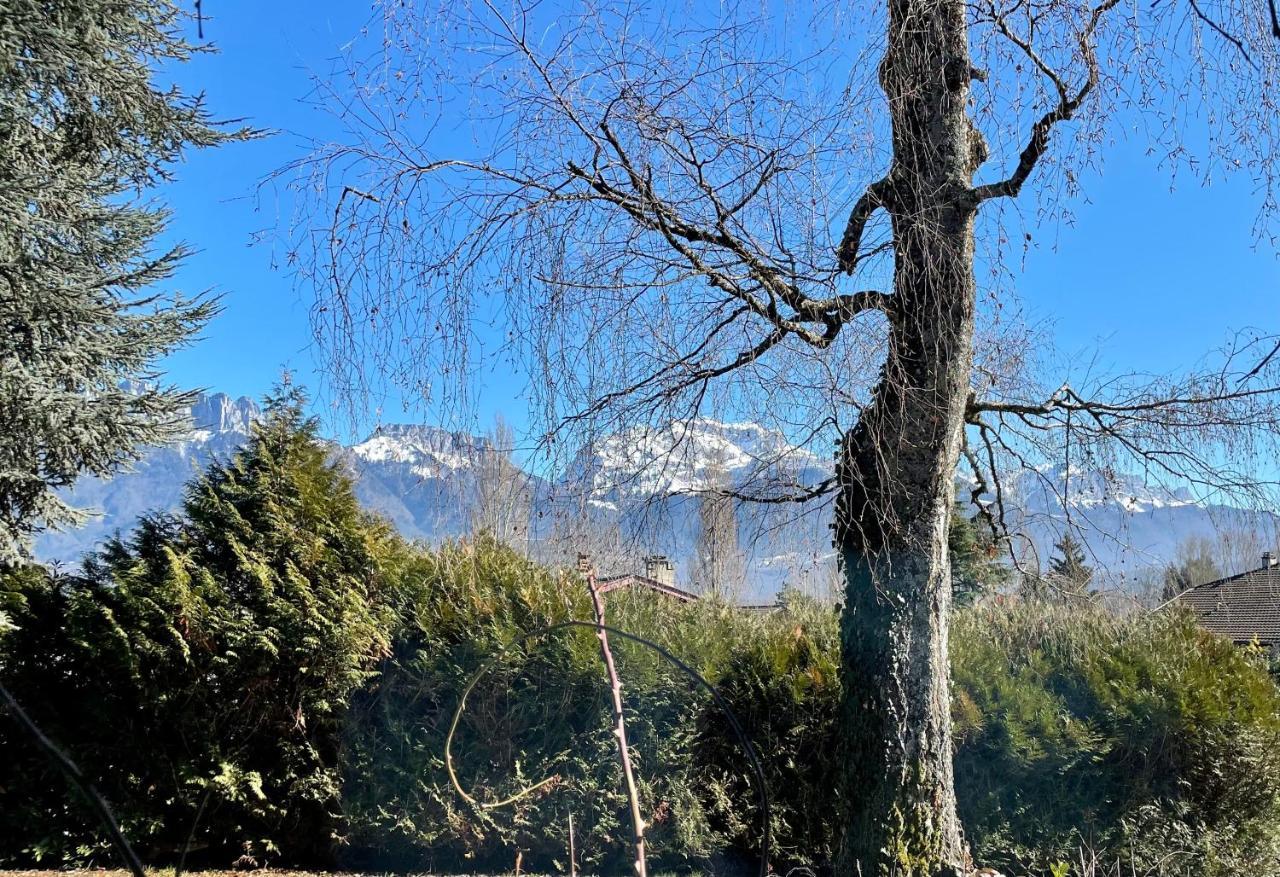 Appartement Independant 30 M² A 500M Du Lac, 2 Velos Et Parking Fournis Sévrier Εξωτερικό φωτογραφία
